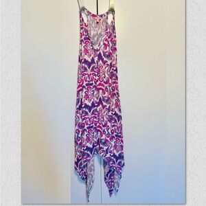 Lilly Pulitzer Flamingo Sleeveless Sundress in Pink, Purple, White, WM small